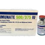 IMMUNATE 500 IU IV INFUZYON ICIN LIYOFILIZE TOZ ICEREN FLAKON 2