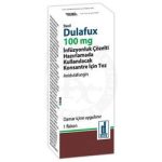 DULAFUX 100 MG INFUZYONLUK COZELTI HAZIRLAMADA KULLANILACAK KONSANTRE ICIN TOZ
