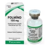 FOLMIND 100 MG ENJEKSIYONLUK COZELTI HAZIRLAMAK ICIN TOZ