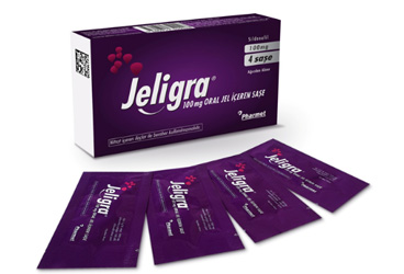 JELIGRA 100 MG ORAL JEL ICEREN 4 SASE kutu görseli
